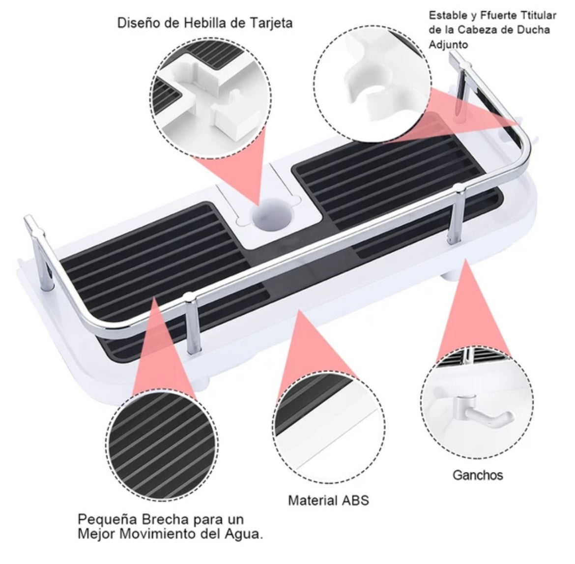 Estante de ducha AquaSpace